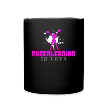 Cheerleading - Full Colour Mug - black - Front