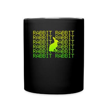 Hare - Full Colour Mug - black - Front