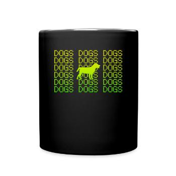 Canine - Full Colour Mug - black - Front