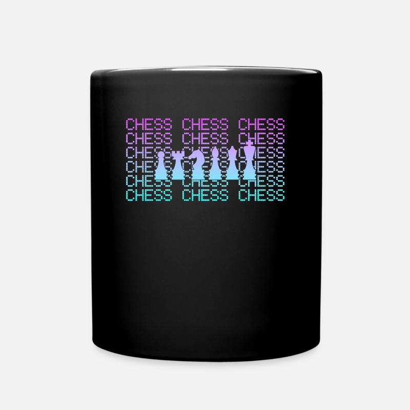 Échecs - Mug uni - noir