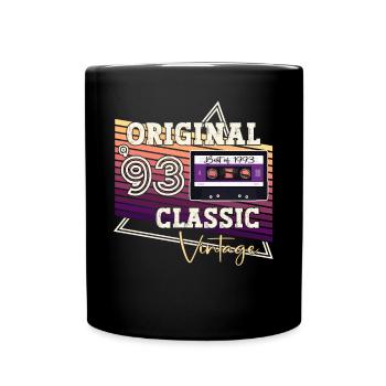 1993 Vintage Vintage Retro Birthday Gift - Full Colour Mug - black - Front