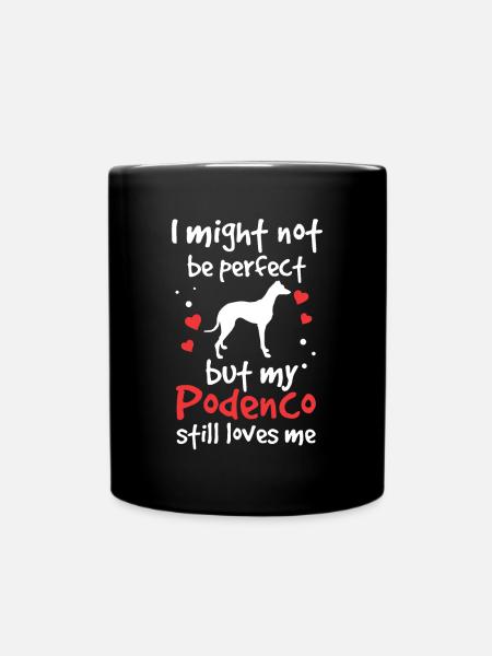 Podenco n’est pas parfait Podenco espagnol - Mug uni - noir