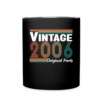 Vintage 2006 Original Parts Cadeau Anniversaire - Mug uni - noir - Devant