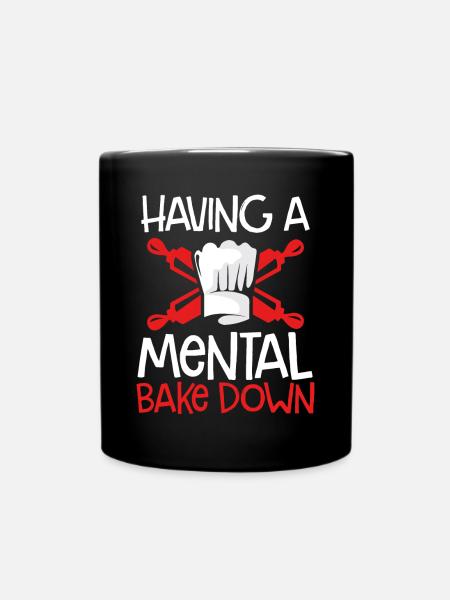 Une cuisson mentale - Mug uni - noir