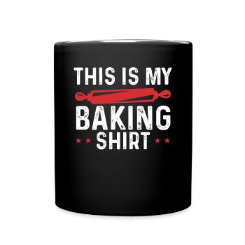 C’est ma chemise de joue préférée - Mug uni - noir - Devant