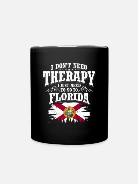 Floride - Mug uni - noir