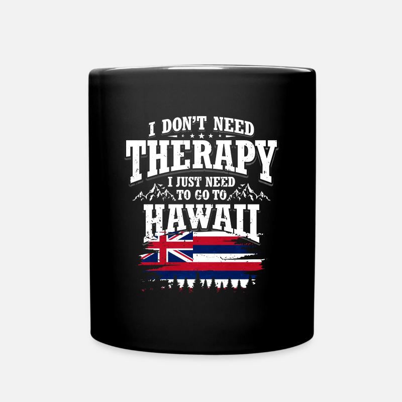 Hawaï - Mug uni - noir