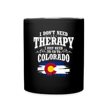 Colorado - Mug uni - noir - Devant