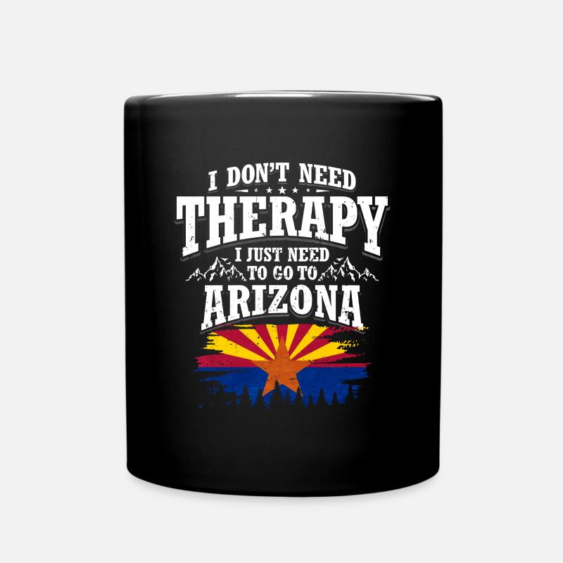 Arizona - Tasse einfarbig - Schwarz