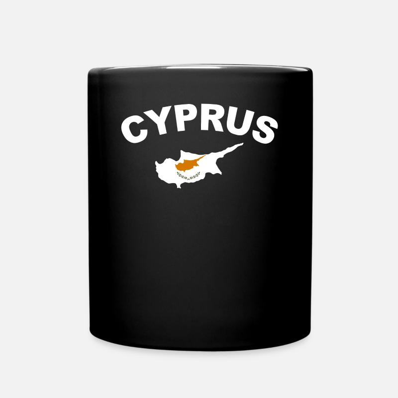 Chypre - Mug uni - noir