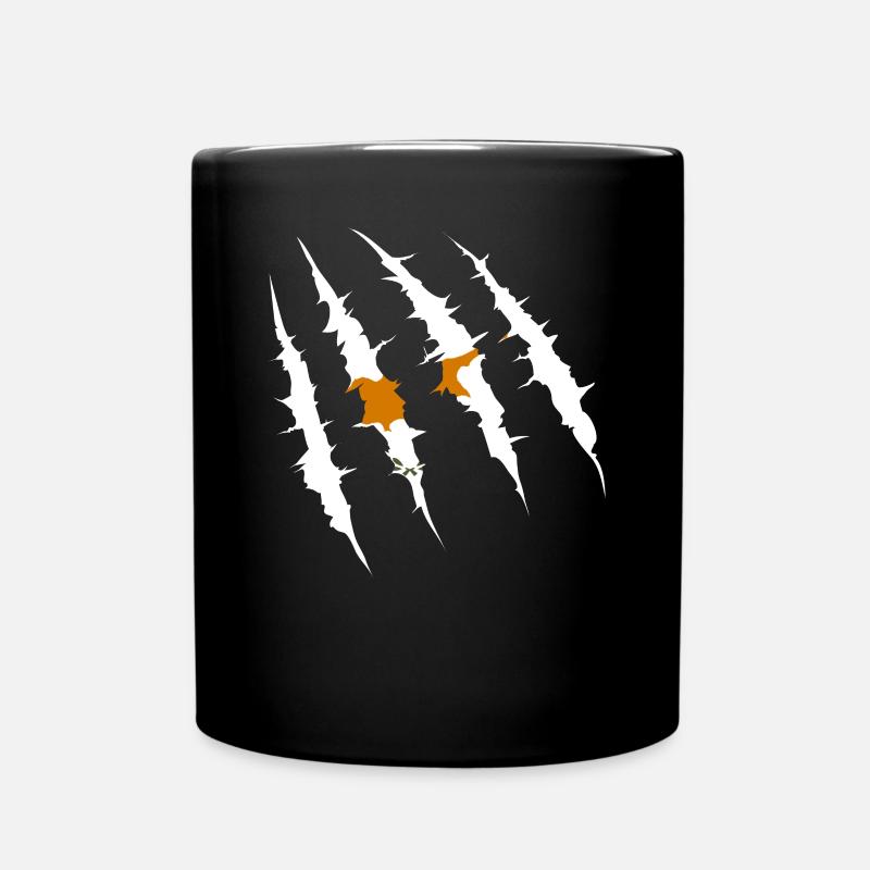 Zypern - Tasse einfarbig - Schwarz