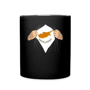 Cyprus - Full Colour Mug - black - Front