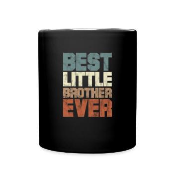 Big Brother Sibling Sister Gift - Full Colour Mug - black - Front