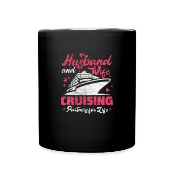 Croisière Mariage Mari Femme Mariage Cadeau - Mug uni - noir - Devant