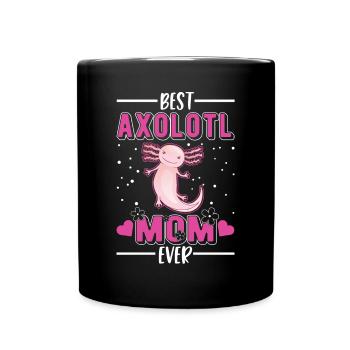 Meilleur Axolotl Maman Ever Axolotl Mama - Mug uni - noir - Devant