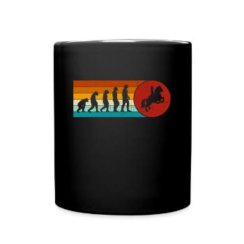 Dressage Équitation Équitation Équitation Équitation - Mug uni - noir - Devant