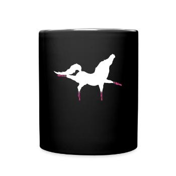 Dressage Équitation Équitation Équitation Équitation - Mug uni - noir - Devant