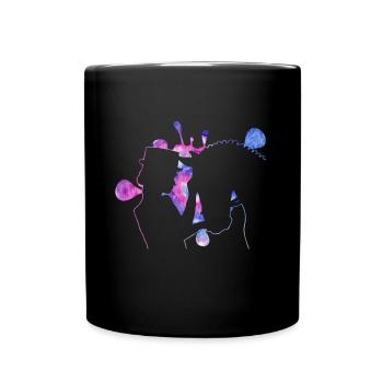 Dressage Équitation Équitation Équitation Équitation - Mug uni - noir - Devant
