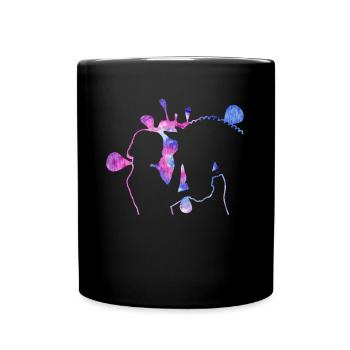 Dressage Équitation Équitation Équitation Équitation - Mug uni - noir - Devant