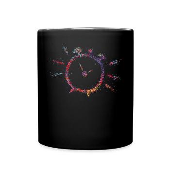 11h11 Carnaval Cologne Kölle Alaaf Confetti - Mug uni - noir - Devant