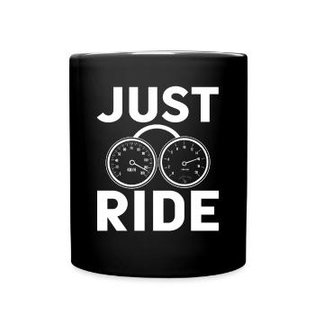 Motorcycle Speedometer Easy Driving - Full Colour Mug - black - Front