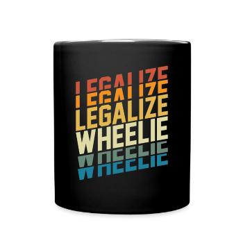 Legalize Bikers Bunt - Full Colour Mug - black - Front