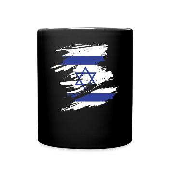 Israël - Mug uni - noir - Devant