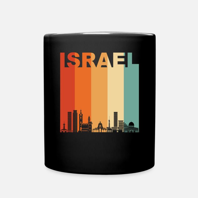 Israel - Tasse einfarbig - Schwarz