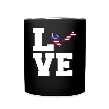 Malaysia - Full Colour Mug - black - Front