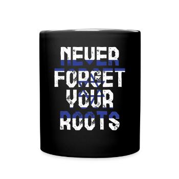 Zypern - Tasse einfarbig - Schwarz - Vorne