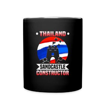 Thaïlande Beach Holiday by the Sea Design Beach Motif - Mug uni - noir - Devant