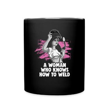 Conception de spruch de soudeur pour les métallurgistes - Mug uni - noir - Devant