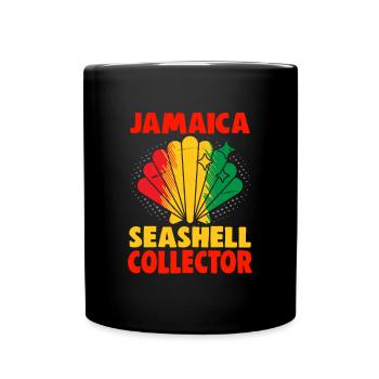 Jamaica Beach Holiday by the Sea Design Beach Motif - Mug uni - noir - Devant