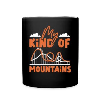 Scooter Coaster Mon genre de - Mug uni - noir - Devant