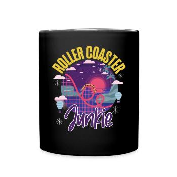 Roller Coaster Roller Coaster - Full Colour Mug - black - Front