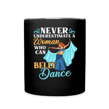 Danse du ventre Danse orientale Musique Danseur - Mug uni - noir - Devant