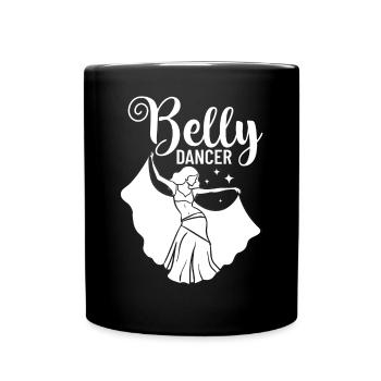 Danse du ventre Danse orientale Musique Danseur - Mug uni - noir - Devant