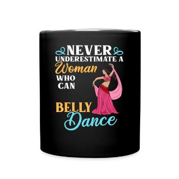 Danse du ventre Danse orientale Musique Danseur - Mug uni - noir - Devant