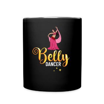 Danse du ventre Danse orientale Musique Danseur - Mug uni - noir - Devant