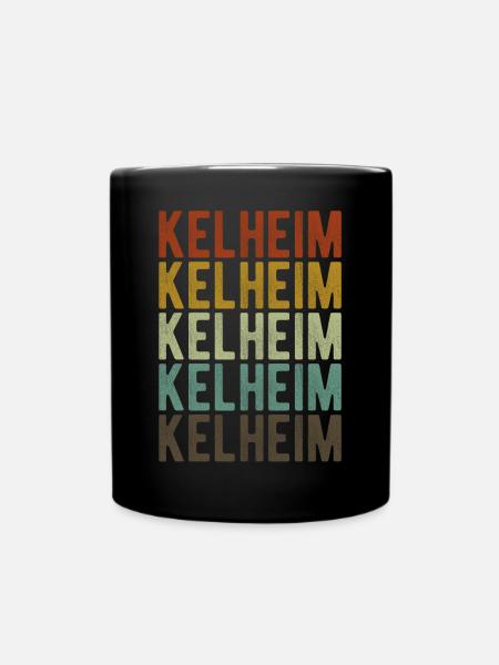 Kelheim Stadt Retro Vintage - Tasse einfarbig - Schwarz
