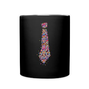 Tie Cologne Jeck Kölsch Carnaval Carnaval - Mug uni - noir - Devant