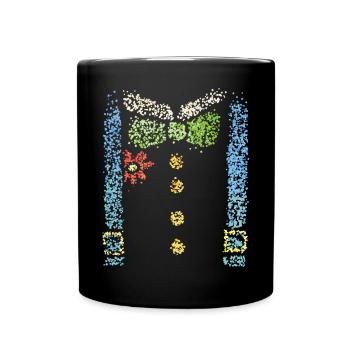Costume Remplacement Carnaval Clown Clique Carnaval Jeck - Mug uni - noir - Devant
