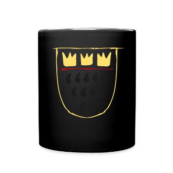 Remplacement des costumes Triumvirat Carnaval Carnaval Jeck - Mug uni - noir - Devant
