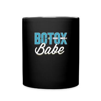 Botox - Tasse einfarbig - Schwarz - Vorne
