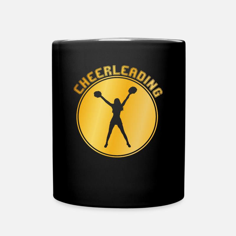 cheerleading - Tasse einfarbig - Schwarz