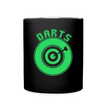 darts - Full Colour Mug - black - Front
