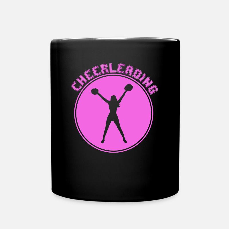 cheerleading - Tasse einfarbig - Schwarz