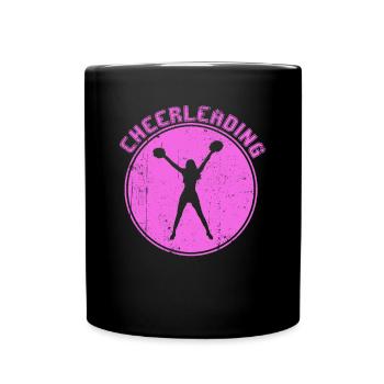 cheerleading - Full Colour Mug - black - Front