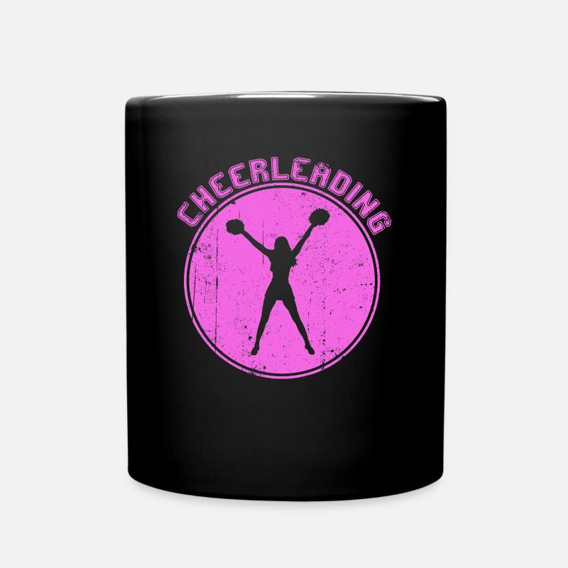 cheerleading - Mug uni - noir
