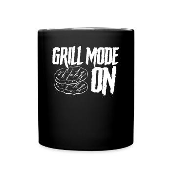Beef grill mode On - Full Colour Mug - black - Front